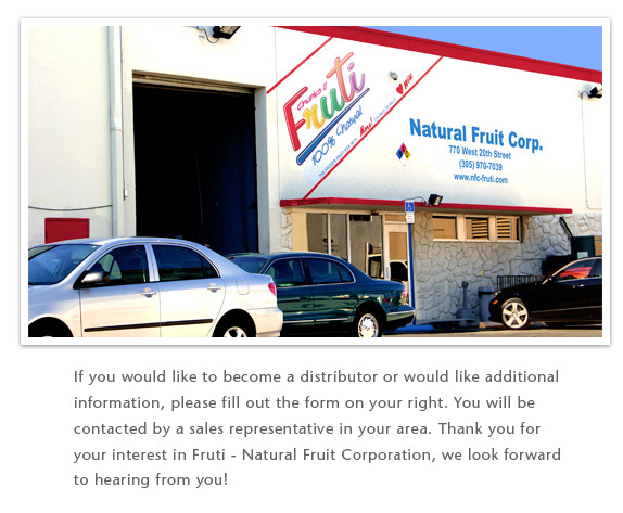 Fruti natural fruit corporation fuit bar factory