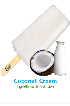 Fruti - coconut cream frozen fruit bar