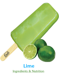 Fruti - Lime frozen fruit bar